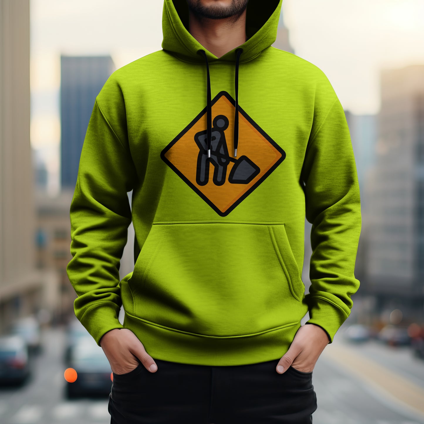 Lovable YOU Construction Hoodie